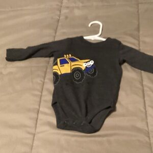 Garanimals Dark Gray Baby Onesie